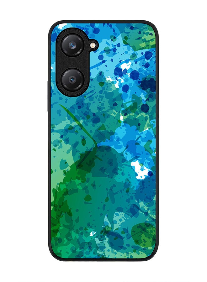 Stylizedd Rugged Black edge case for Vivo Y28s 5G / Vivo Y18 4G /Vivo Y03 4G, Slim fit Soft Case Flexible Anti Drop TPU Gel Thin Cover - Underwater Burst - Image 1