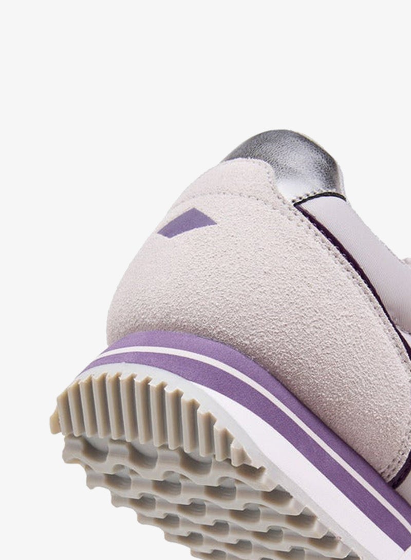 Lee Cooper Women's Logo Print Sneakers with Lace-Up Closure - Image 5