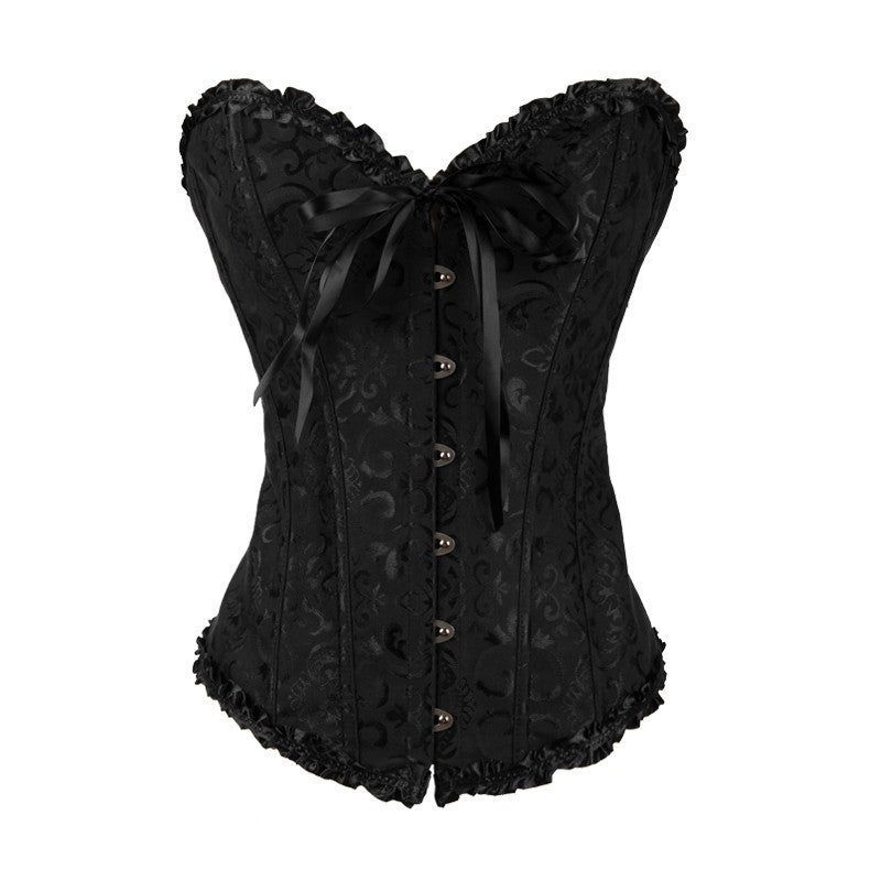 In-Stock Bridal Gown Base Fishbone Corset Bustier Waist-Cinching Court Shapewear Supply - Image 1