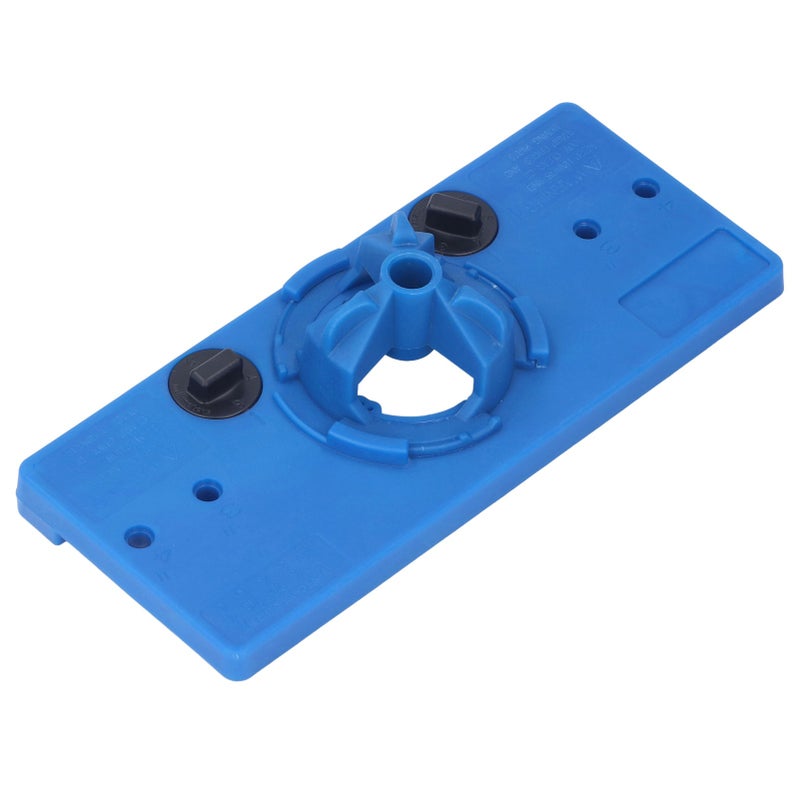 35mm Hinge Hole Saw Jig Drilling Guide Cutter Bit Set Woodworking Punching Boring LocatorBlue - Image 5