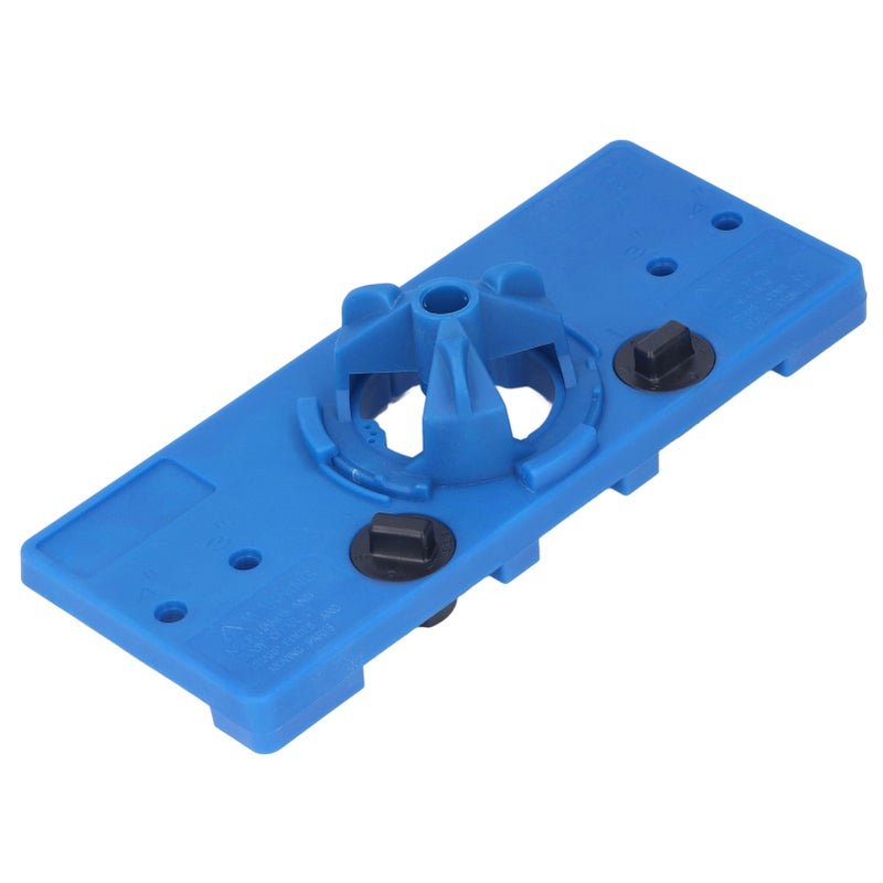 35mm Hinge Hole Saw Jig Drilling Guide Cutter Bit Set Woodworking Punching Boring LocatorBlue - Image 3
