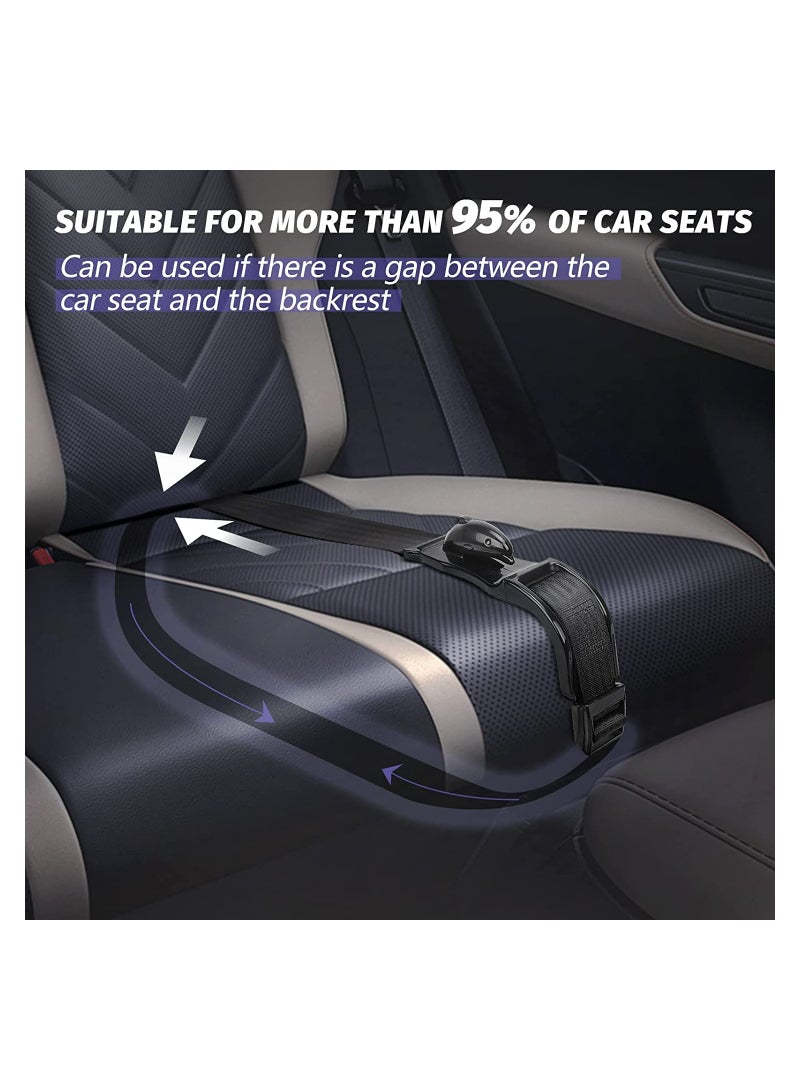 SOLARAE Pregnancy Car Seat Belt Adjuster Maternity Car Belt Adjuster Strong Metal Car Pregnant Belt for Expectant Mothers Comfort Safety to Protect Unborn Baby - Image 5