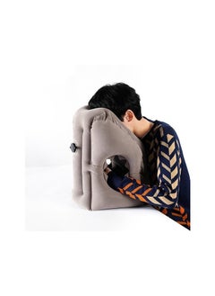 Rock Pow Inflatable Travel Pillow, Airplane Neck Pillow for Sleeping to Comfortably Support Head, Neck and Chin for Airplanes, Trains, Cars, Office Napping  - Image 5