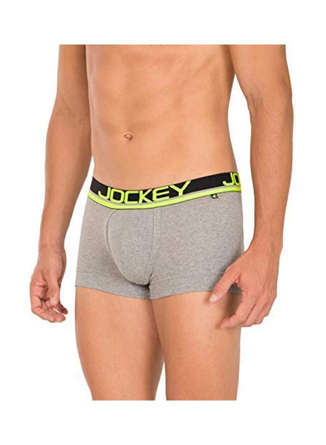 JOCKEY Jockey FP03 Men Super Combed Cotton Rib Solid Trunk with Ultra soft Waistband  - Image 3