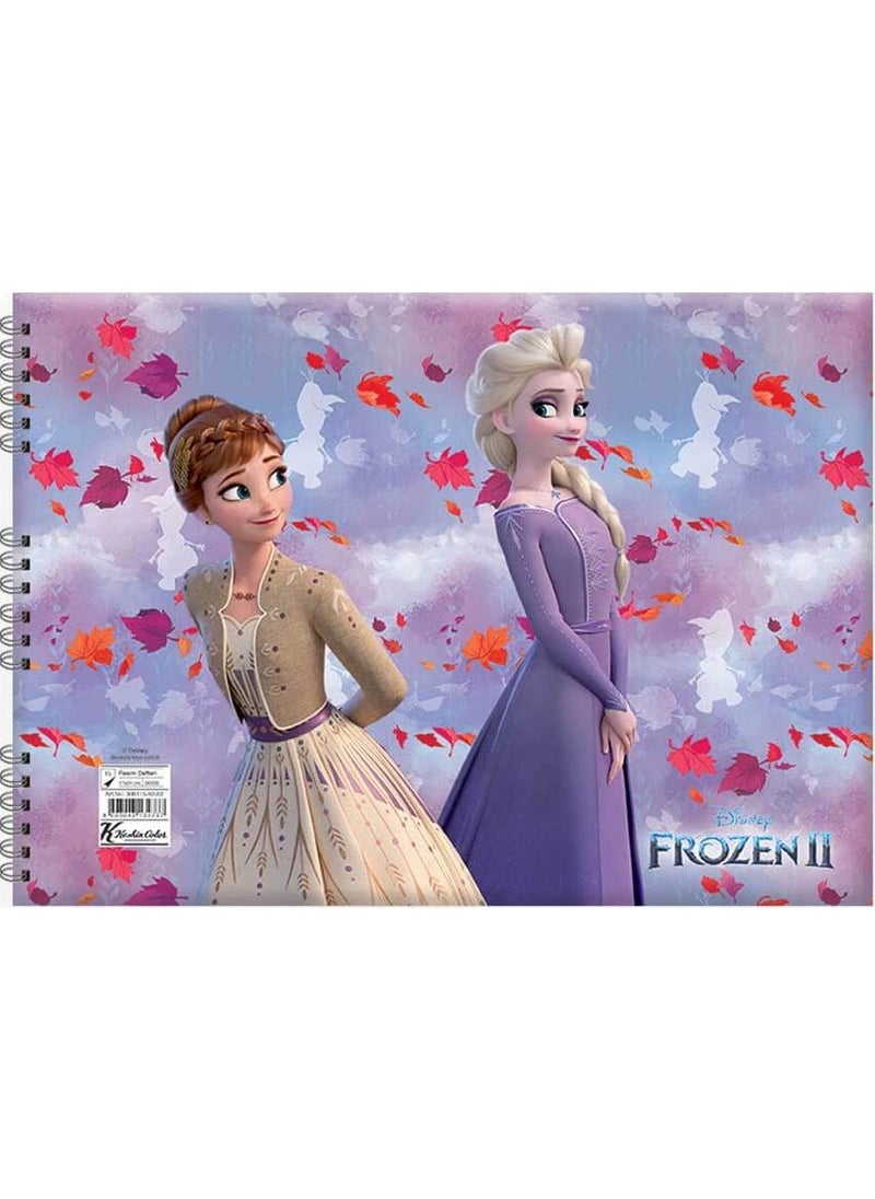 Keskin Color Frozen 2 Drawing Book 17 x 25 cm 