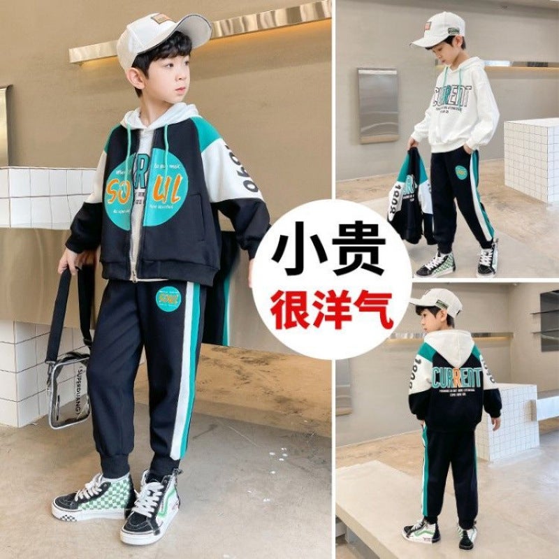 [ Selling] Three-Piece Boys Suit Clothing Children'S Autumn Style Baseball Uniforms For Men - Image 5