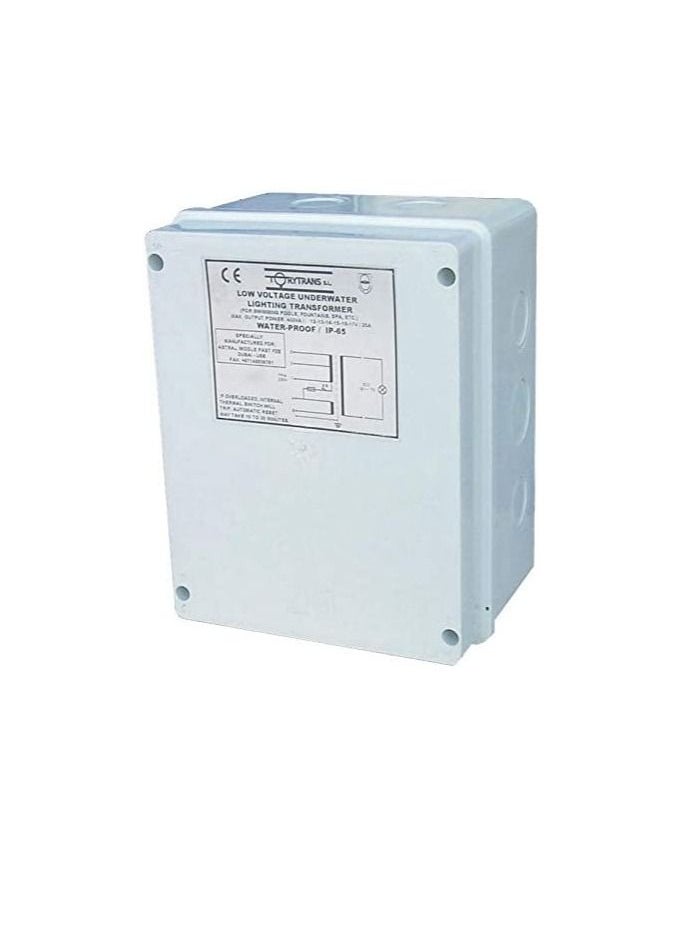 ASTRAL - Pool Encapsulated security transformer for Swimming pool or Fountains 400VA 12-17v IP-65 EPC400-1 - Image 1