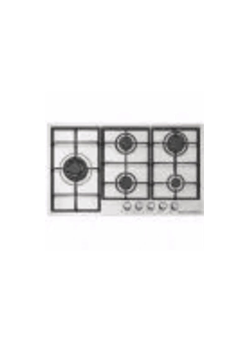 Ecomatic Ecomatic Gas Built-In Hob, 5 Burners, Stainless Steel- S913C 