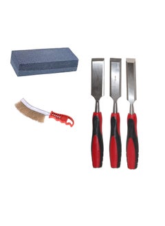 Digital Craft Digital Craft Hand Tools Kit For Home Use Chisel Kit for Woodworking Carving Size 25mm 32mm 38mmCombination StoneKnife Brush  - Image 1