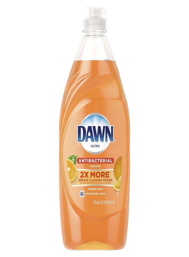 Dawn Ultra Antibacterial Hand Soap, Dishwashing Liquid Dish Soap Orange 19.4 oz (Packaging may vary) - Image 1