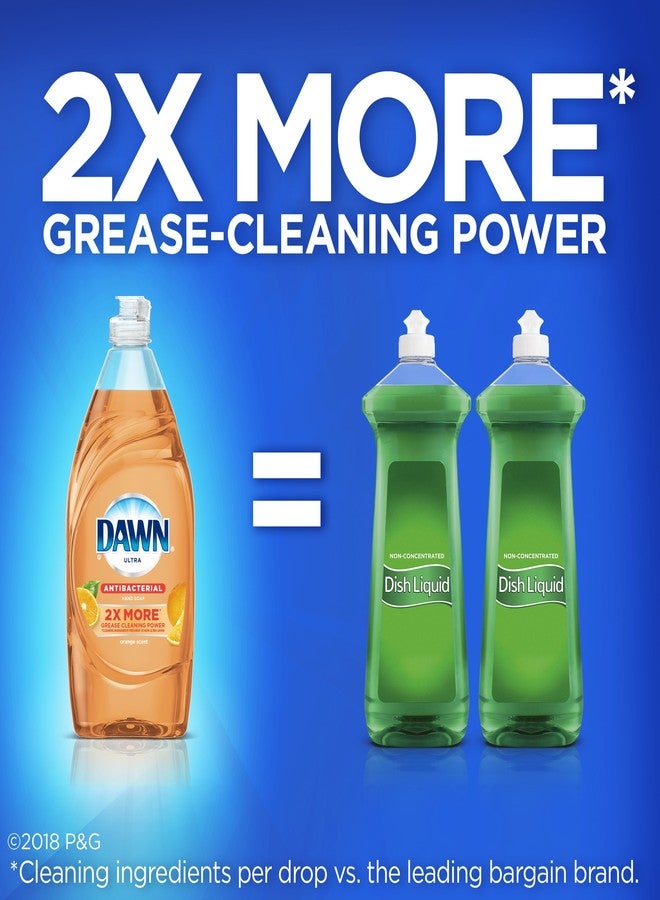 Dawn Ultra Antibacterial Hand Soap, Dishwashing Liquid Dish Soap Orange 19.4 oz (Packaging may vary) - Image 4