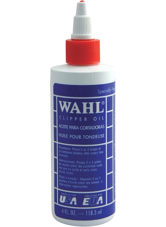 Wahl Professional زيت شفرات ماكينة الحلاقة والمقص الاحترافي من واهل | يقلل الاحتكاك | يتجنب الصدأ - Image 1