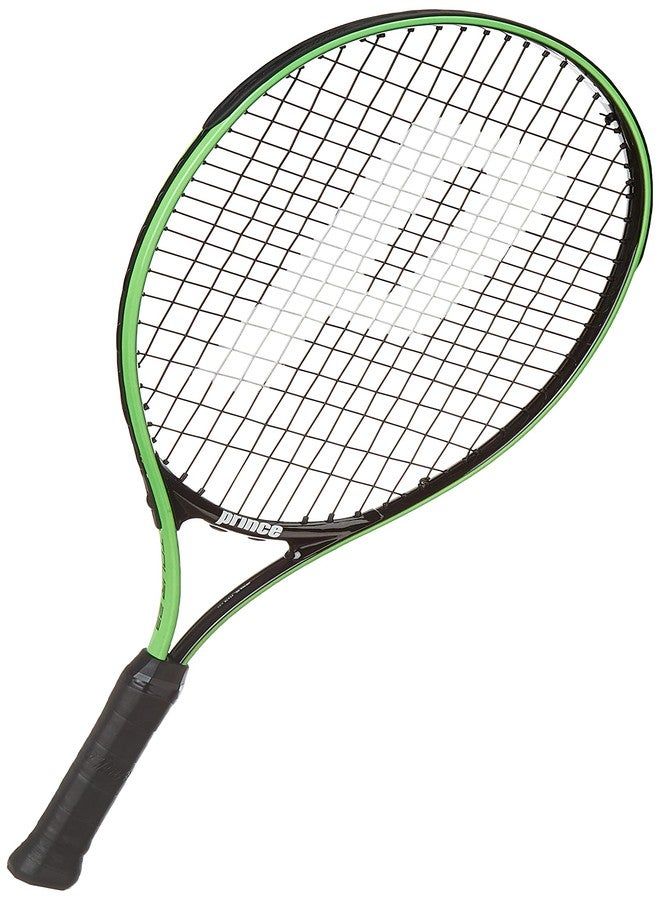 برنس مضرب تنس برينس تور 23 من الألومنيوم مع 12 كرة تنس برتقالية من المرحلة الثانية، وجوارب وسوار معصم أسود - Image 2