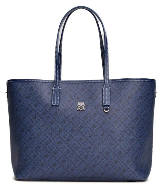 Tommy Hilfiger Jewel حقيبة تومي هيلفيغر مونوبلاي القابلة للإزالة للكمبيوتر المحمول - أزرق داكن (موديل TB75) - Image 1