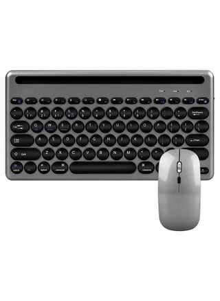 Bluetooth Keyboard with Tablet / Mobile Phone Holder, Rechargeable Keyboard Multi-Device, Compatible with iPad, iPhone, Android, Tablet, Laptop PC. - pzsku/Z345F8E62A7887C928431Z/45/_/1709903949/d7676350-86a0-4837-bfe6-e38ae9f80c18