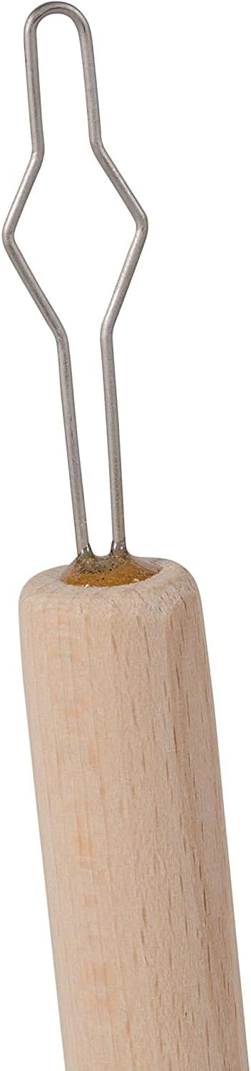 DMI Dressing Stick Button Hook and Zipper Pull Durable Wood Handle Dressing Aid for Limited Mobility - Image 5