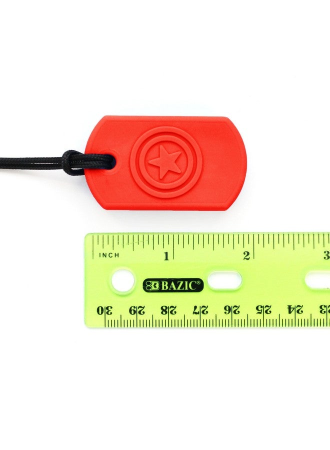 ARK Therapeutic ARK's Super Star Sensory Chew Necklace, Made in The USA (Soft for Mild Chewing, Red)  - Image 3