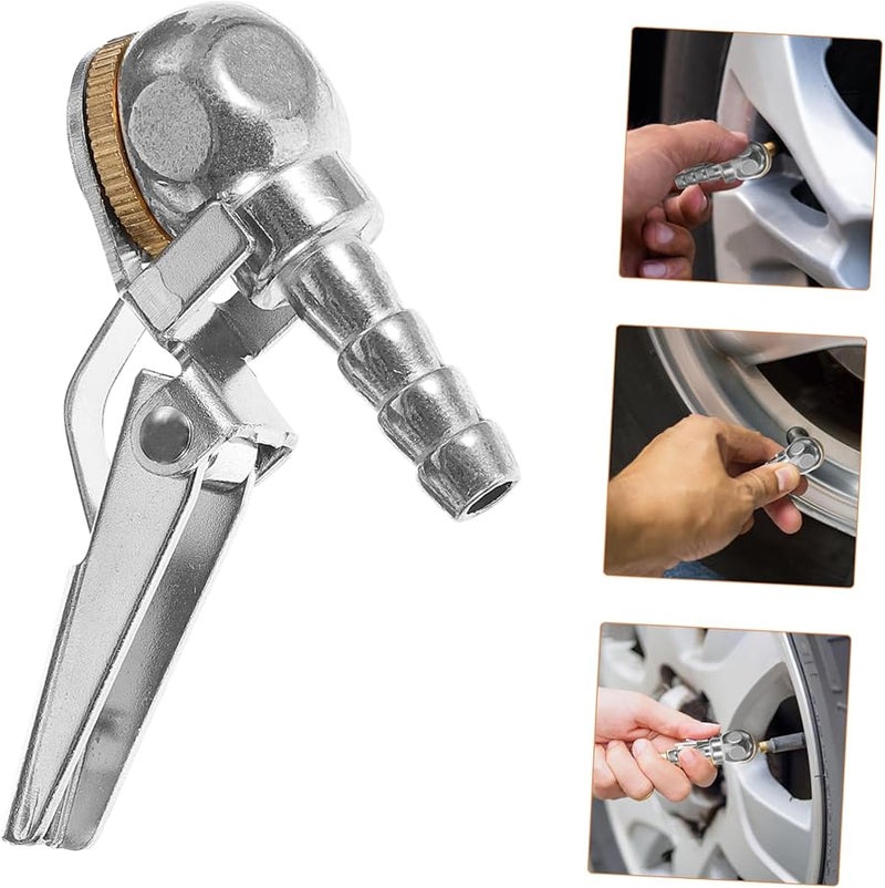 مشبك نفخ الإطارات سريع التوصيل بمشبك هواء ثقيل القفل للتضخيم الفعال - Image 5