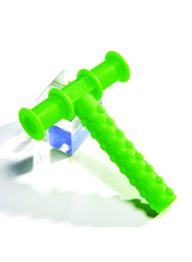 TalkTools Chewy Tube (Green) – Textured Sensory Oral Motor Chew Tool for Jaw Strengthening and Tactile Feedback – Non-Toxic & Durable for Kids and Adults - Image 2