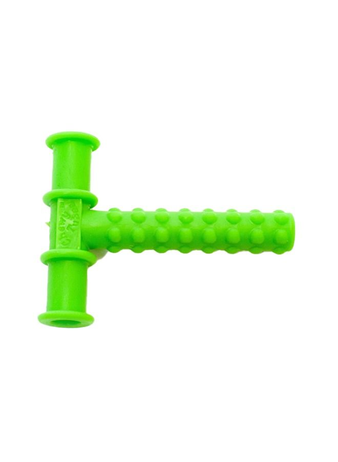 TalkTools Chewy Tube (Green) – Textured Sensory Oral Motor Chew Tool for Jaw Strengthening and Tactile Feedback – Non-Toxic & Durable for Kids and Adults - Image 1