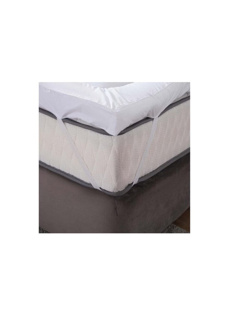 PROMASS Home Siesta Mattress Topper 160X200+10cm - White - Image 1