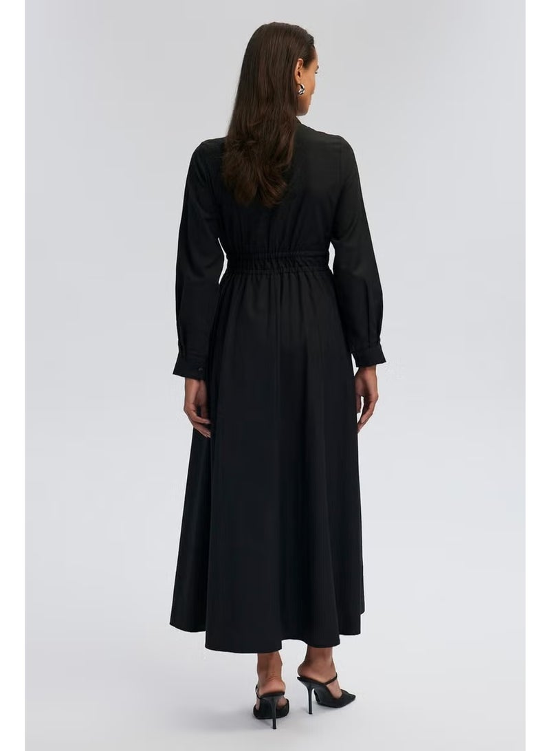 Touche Belt Detailed Shirt Dress - Image 3