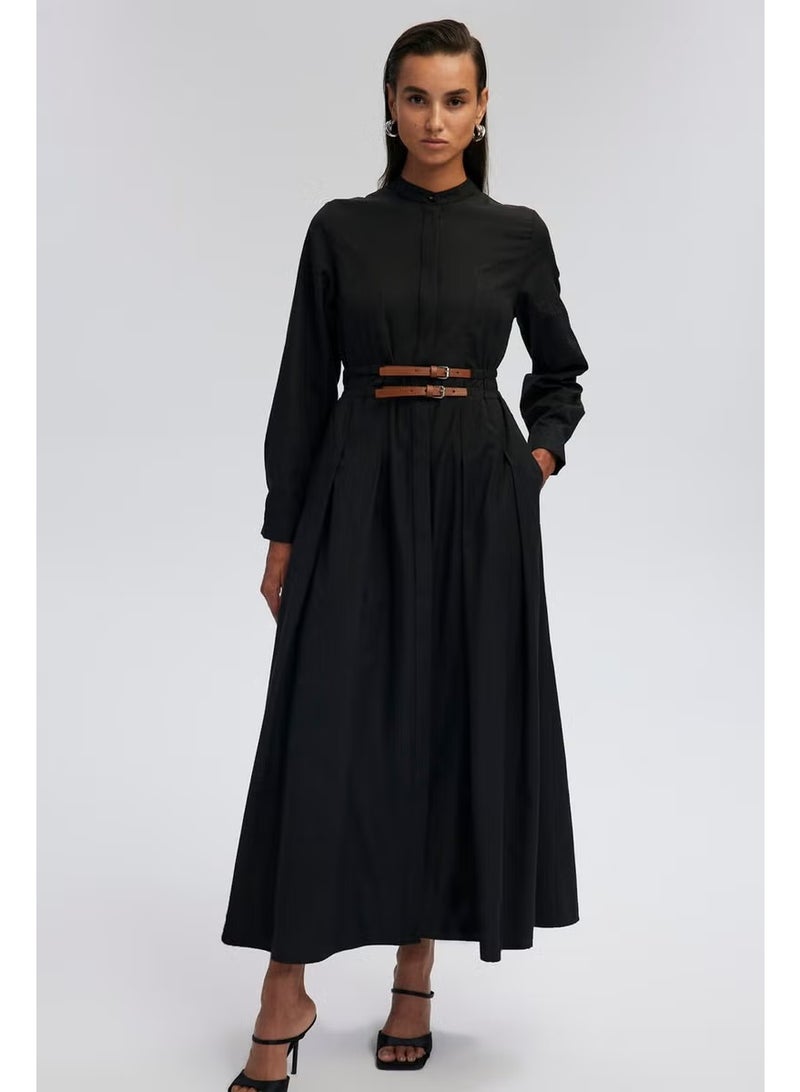 Touche Belt Detailed Shirt Dress - Image 2