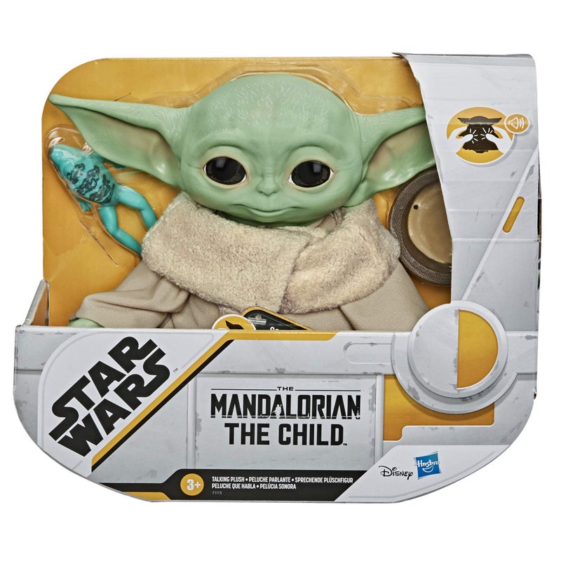 STAR WARS The Child Talking Plush Toy with Character Sounds and Accessories, The Mandalorian Toy for Kids Ages 3 and Up, Green - Image 2
