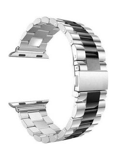 Generic Compatible with Resin Apple Watch Band 42mm 44mm 45mm 49mm, Upgraded Fashion Light Stainless Steel Strap Wristband for iWatch Ultra SE/Series 8/7/6/5/4/3/Men Women  - Image 2
