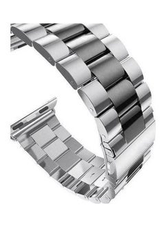 Generic Compatible with Resin Apple Watch Band 42mm 44mm 45mm 49mm, Upgraded Fashion Light Stainless Steel Strap Wristband for iWatch Ultra SE/Series 8/7/6/5/4/3/Men Women  - Image 4