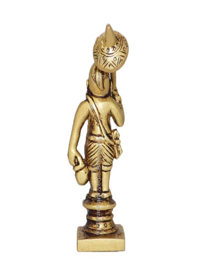 ARKAM Brass Vaman Murti/Vaaman Idol/Pital Vishnu Vaman Avatar Statue - Antique Brass for Home/Temple/Office (Height: 9 cm, Weight: 140 GMS) - Image 4