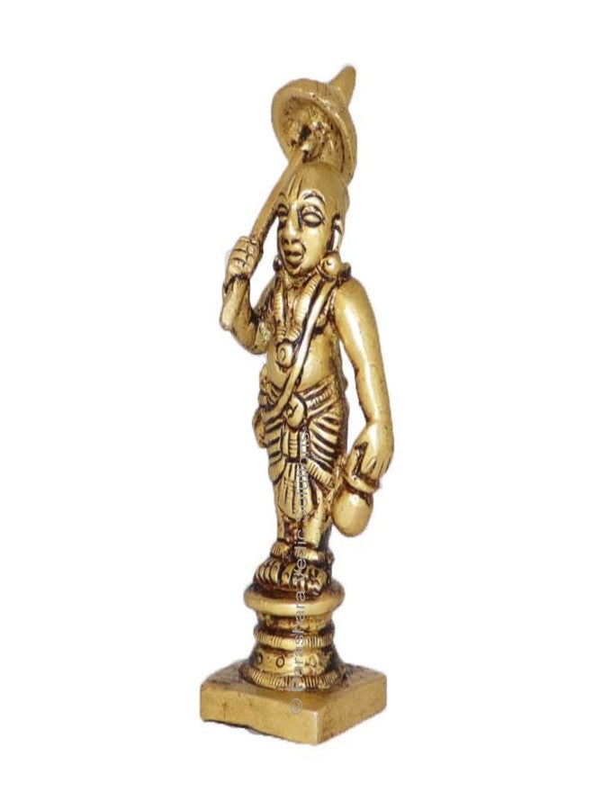 ARKAM Brass Vaman Murti/Vaaman Idol/Pital Vishnu Vaman Avatar Statue - Antique Brass for Home/Temple/Office (Height: 9 cm, Weight: 140 GMS) - Image 3