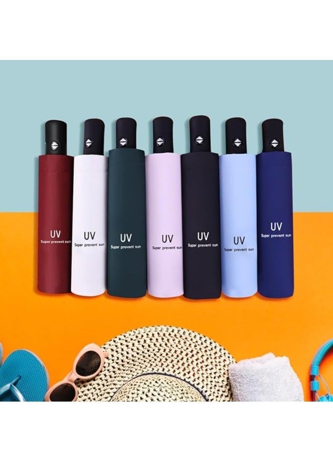 UV Foldable Umbrella for Winter, Summer and Sun Protection with UPF 50+, Automatic Open/Close Function – For Rainy Day, Summer - pzsku/Z34602FBF6B7940766E37Z/45/_/1724381413/dfa17d86-c47d-4a90-87e7-37a7f89f5e26