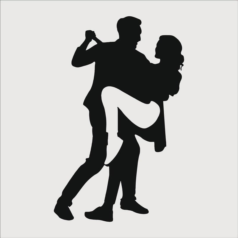 Horoof Home Romantic Couple Dance Wall Art - Image 1