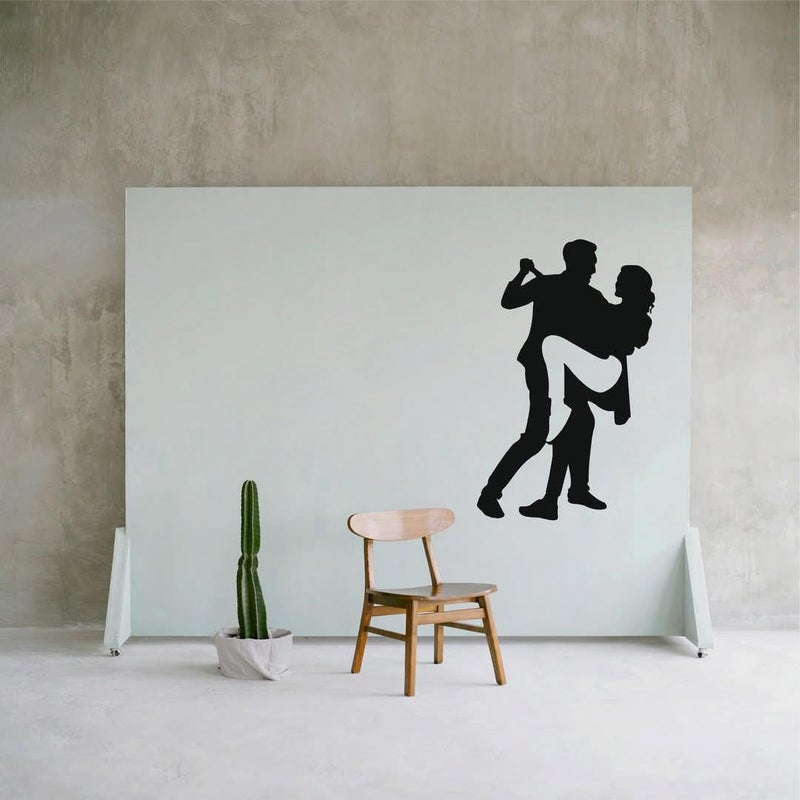 Horoof Home Romantic Couple Dance Wall Art - Image 4