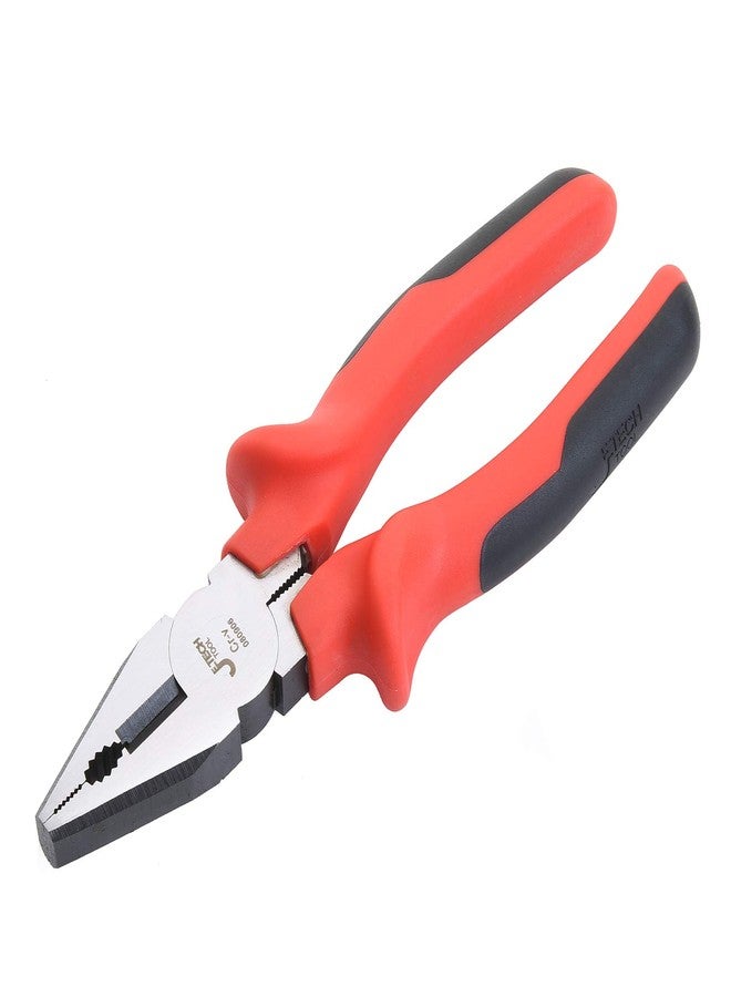 Jetech 6.5 Inch High Leverage Combination Pliers Heavy Duty Side Cutting High-Leverage Plier with Hard Cutting Edge and Ergonomic Handle - Image 3
