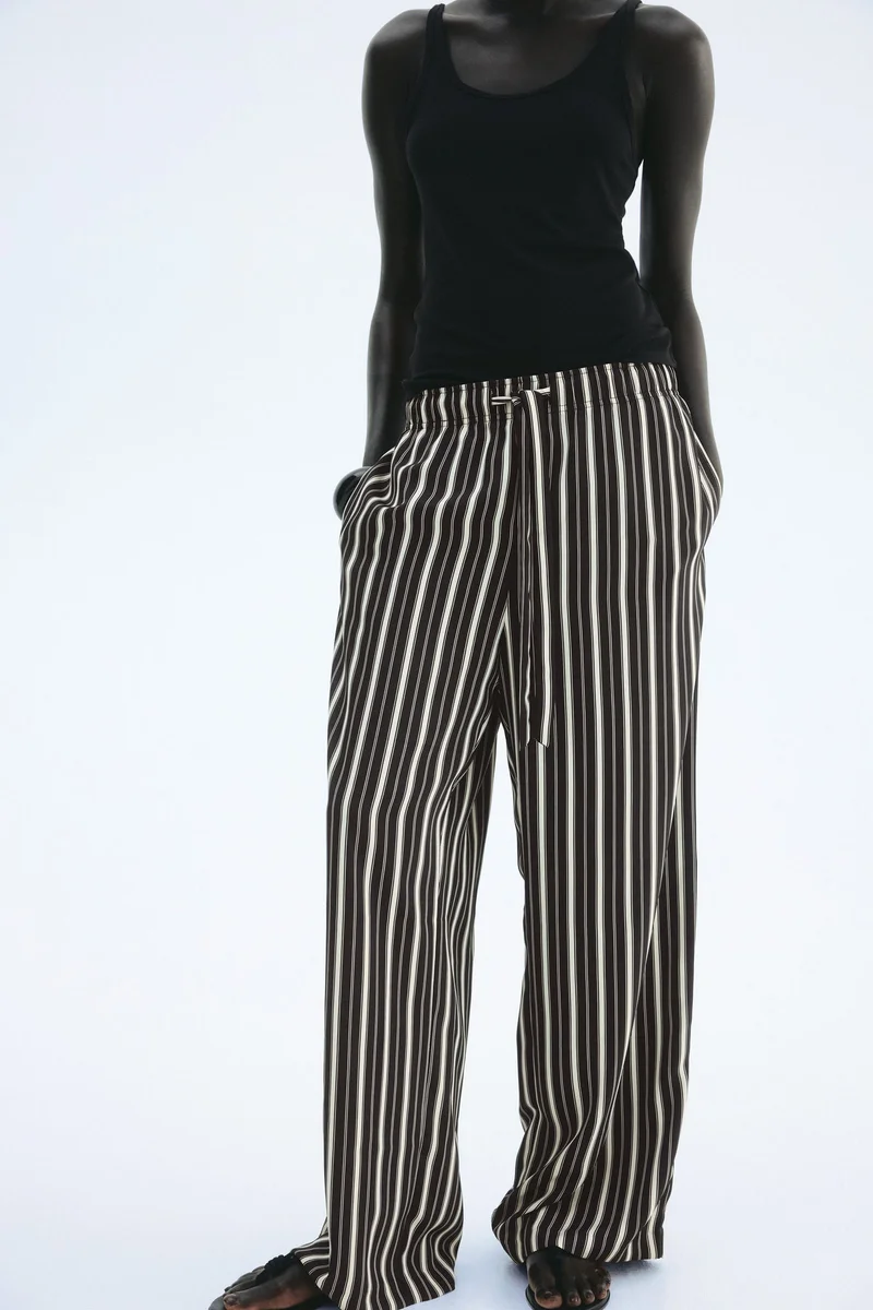 H&M Drawstring twill trousers