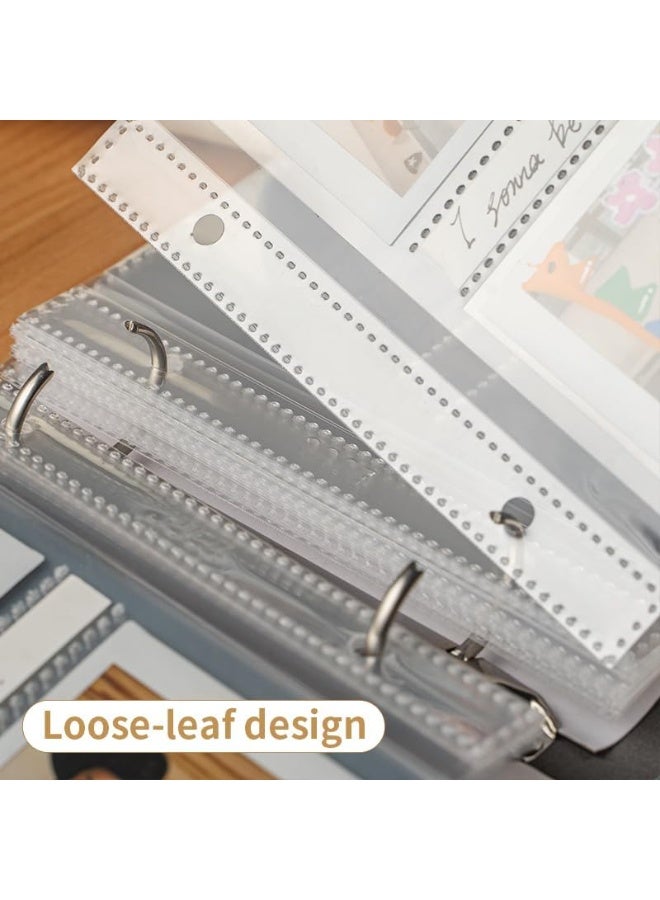 SahlTech 200 Pockets Photo Album For Fujifilm Instax Mini Camera, Mini instant film photo album, For Fujifilm Instax Mini 12 11 9 40 90 8 7 Evo LiPlay Instant Camera, 2x3 Photo Album (brown) - Image 5