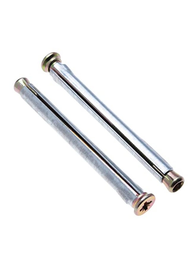 Keple 10 mm x 112 mm Metal Frame Dowel Countersunk Head, Concrete Anchor Fixing, Pozi Screw with Metal Expansion Dowels for Installing Windows and Doors Made of Metal, Plastic and Wood (10 Pieces) - Image 2