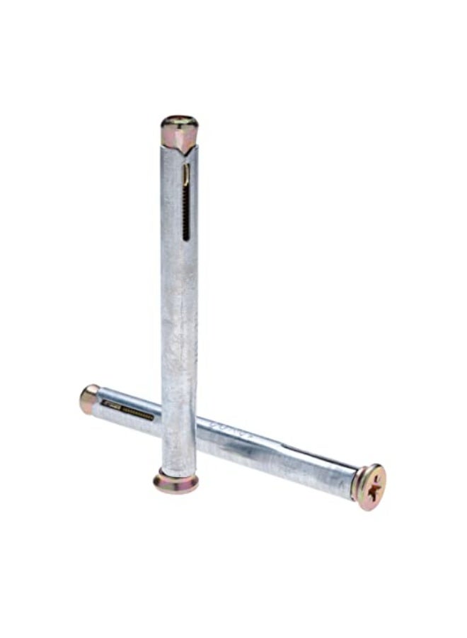 Keple 10 mm x 112 mm Metal Frame Dowel Countersunk Head, Concrete Anchor Fixing, Pozi Screw with Metal Expansion Dowels for Installing Windows and Doors Made of Metal, Plastic and Wood (10 Pieces) - Image 3