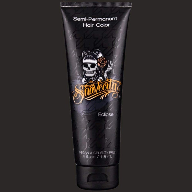 SUAVECITO Suavecita Semi-Permanent Hair Color Eclipse Black Vegan Cruelty Free - Image 2
