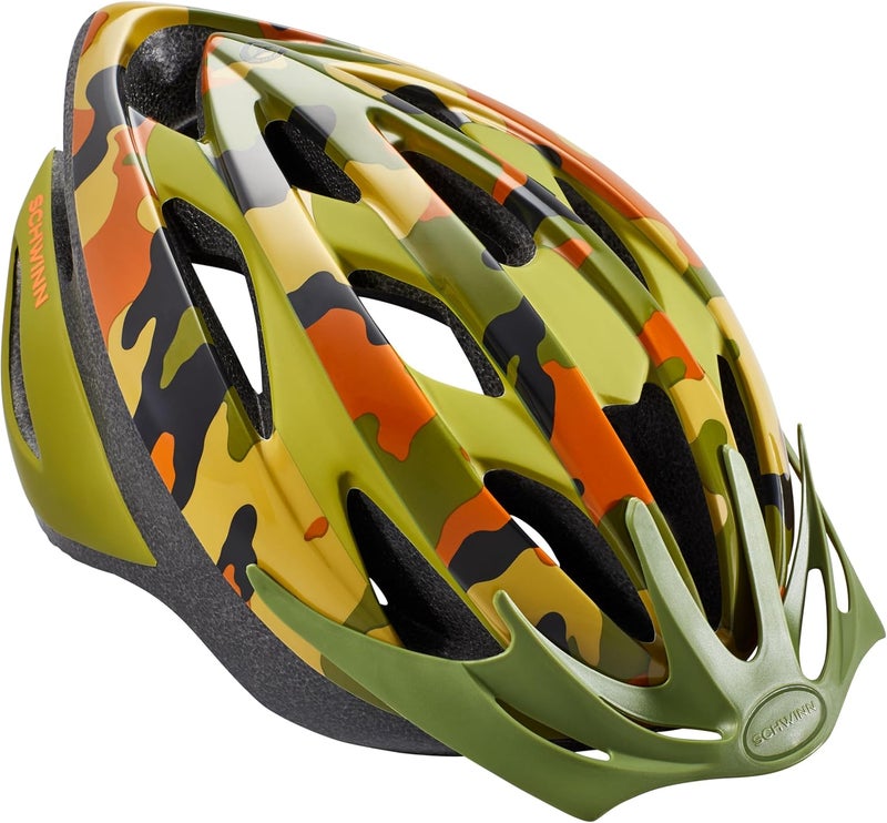 SCHWINN Thrasher Helmet for Kids, Size 55-58 cm for Kids 8-14, Lightweight Microshell, Adjustable Dial & Straps, Interior Padding, Air Vents, Visor, Helmet for Boys and Girls - Image 1