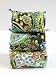 Craft Lovers Set of 3 Pieces Block Print Designer Toiletry Bag Makeup Case Boho Floral Quilted Pouch for Cosmetics Waterproof Lined Organizer for Diaper Bag Purse Travel Gift Pencils Bags Model 05 - Image 2