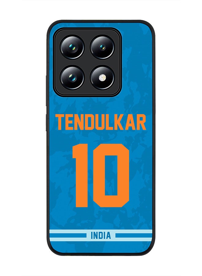 Stylizedd For Xiaomi 14T pro Case,Slim fit Camera Protection, Shockproof Thin Phone cover - India Sachin Tendulkar, Jersey No 10 - Image 1