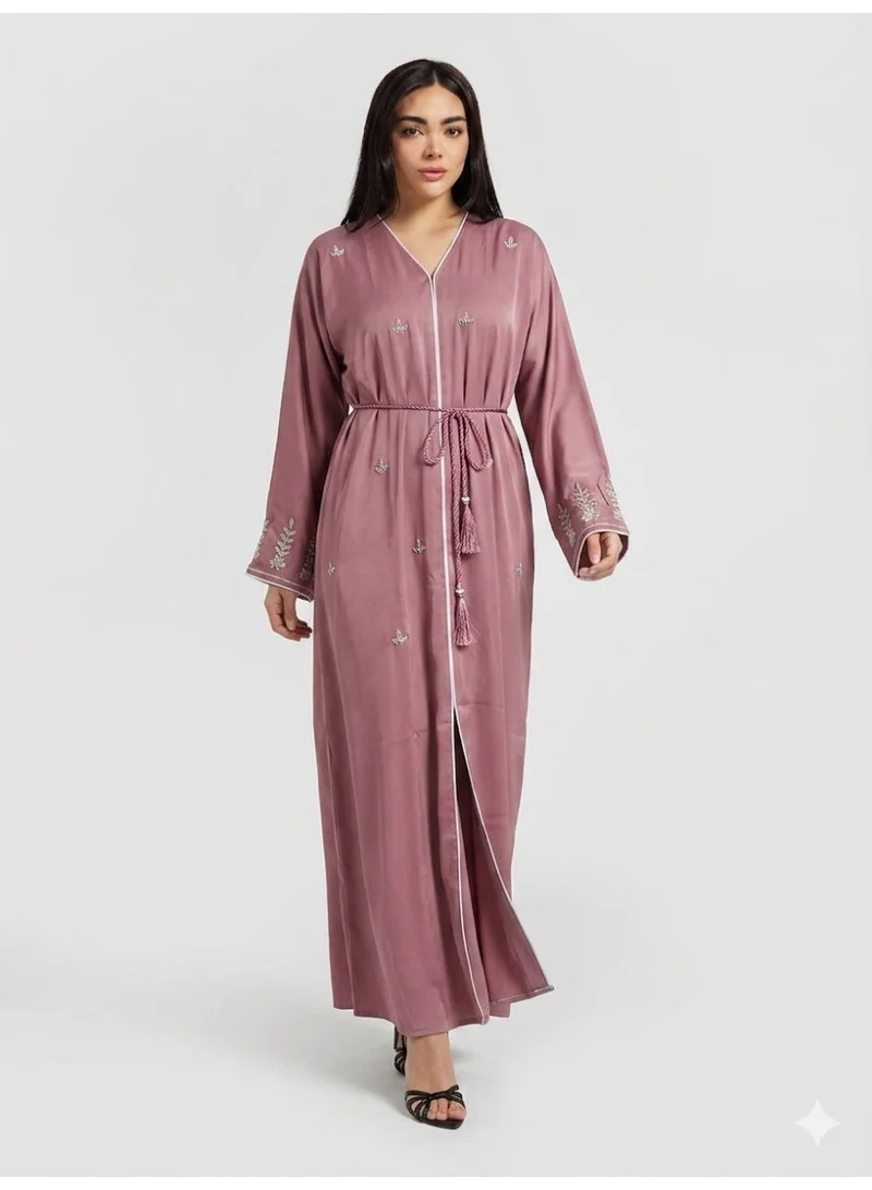 عباءات ريم Women's Abaya with Matching Sheila