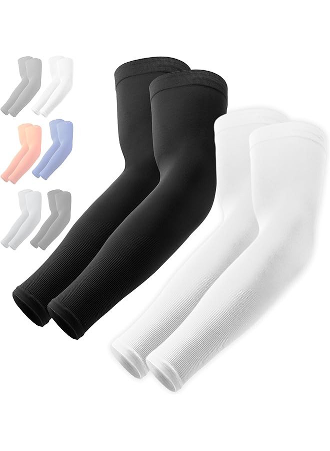 PROMASS Sun Protection Arm Sleeves - Cooling Compression Arm Sleeve - Sports &  Arm Sleeves for Men & Women
