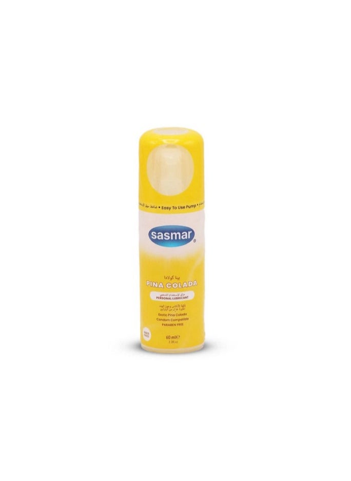 sasmar - Pina Colada Personal Lubricant 60 - ml - Image 1