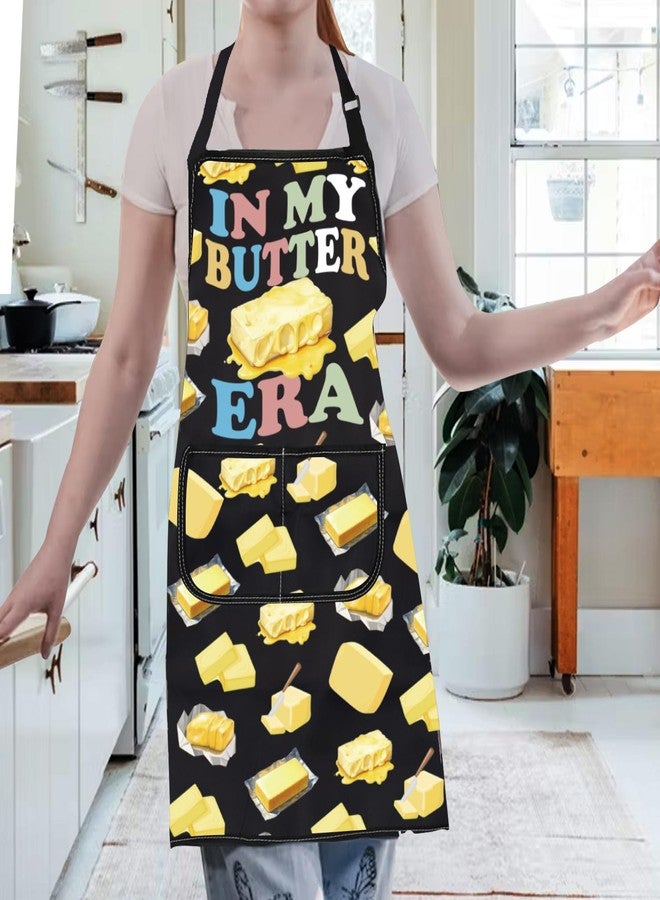 Gzrlyf Butter Apron Salted Butter Lover Gift Baker Baking Chef Kitchen Accessories Butters Themed Aprons (BUTTER apron) - Image 5