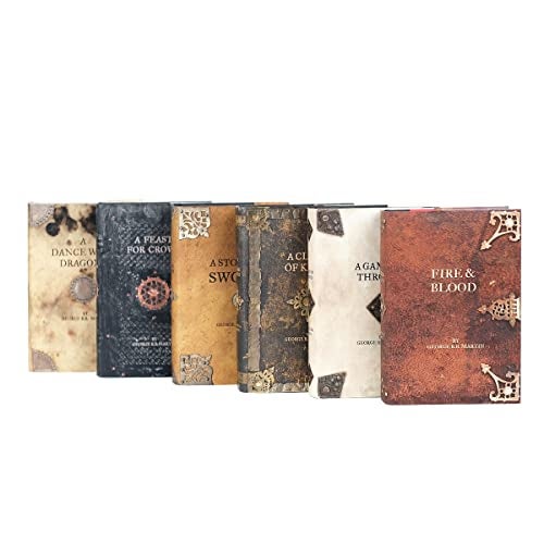 Juniper Books Game of Thrones | Six-Volume Hardcover Book Set with Custom Designed Juniper Books Dust Jackets | Author George R. R. Martin - Image 3