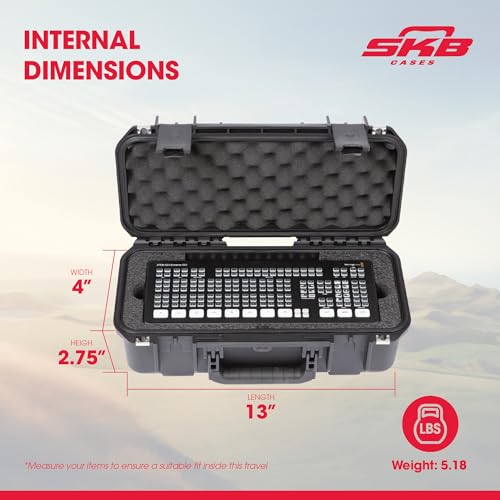 SKB iSeries Blackmagic Design ATEM Mini Extreme/Extreme ISO Waterproof Hard Case, Custom Foam Interior with Large Accessories Pocket - Image 3